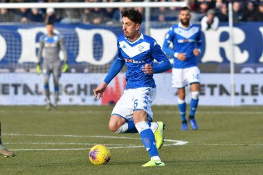 Emanuele ndoj (brescia) İtalya Serie A Futbol sezonu 2019 / 20, İtalya Serie A futbol maçı, Ocak 01 2020 - LPS / Alessio Tarpini