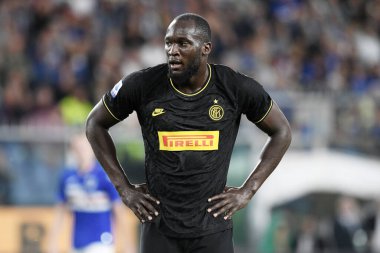 Romelu lukaku (inter) FC Internazionale İtalya Futbol Serisi 2019 / 20 sezonu, İtalya Serie A futbol maçı Milano 'da, 01 Ocak 2020 - LPS / Matteo Papini