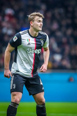Juventus 'lu Matthijs de Ligt İtalyan futbolu sezonu 2019 / 20 Juventus Fc - Fotoğraf: Fabrizio Carabelli / Lm