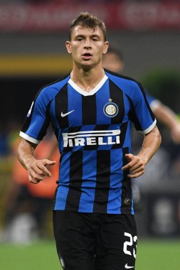 Nicol Barella (inter) FC Internazionale Italya futbol sezonu 2019 / 20, İtalya Serie A futbol maçı Milano 'da, Ocak 01 2020 - LPS / Matteo Papini 