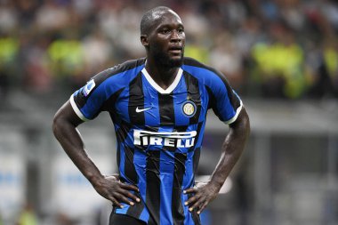 Romelu lukaku (inter) FC Internazionale İtalya Futbol Serisi 2019 / 20 sezonu, İtalya Serie A futbol maçı Milano 'da, 01 Ocak 2020 - LPS / Matteo Papini