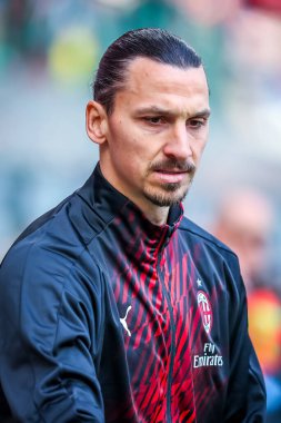 Ac Milan 'dan Zlatan Ibrahimoviç İtalya futbol takımı Serie A sezonu 2019 / 20 Ac Milan - Fotoğraf: Fabrizio Carabelli / Lm