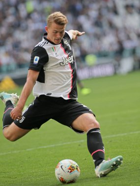 4 matthijs de ligt (juventus) Juventus FC İtalya futbolu Serie A Sezon 2019 / 20, İtalya Serie A futbol maçı, Torino, Ocak 01 2020 - LPS / Claudio Benedetto