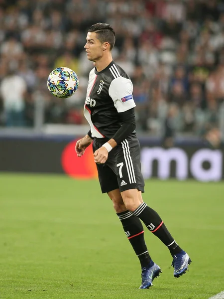 Cristiano Ronaldo Juventus Juventus Italian Soccer Serie Season 2019 Italian — Stock Photo, Image