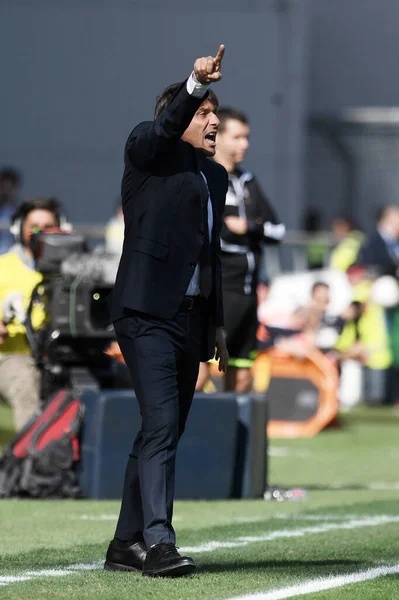 Antonio Conte Inter Internazionale Italian Soccer Serie Season 2019 Italian — стоковое фото