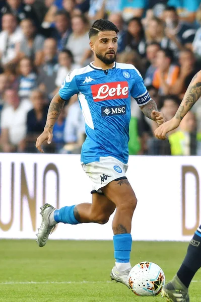 Лоренцо Відзнака Napoli Під Час Сезону Італійської Серії Soccer 2019 — стокове фото