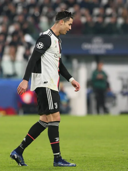 Cristiano Ronaldo Juventus Durante Juventus Futebol Italiano Série Temporada 2019 — Fotografia de Stock