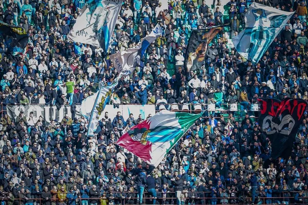 Internazionale Supporters Soccer Season 2019 Symbolic Images Photo Credit Fabrizio — Stock Photo, Image