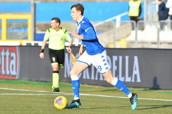 Massimiliano Mangraviti Brescia Durante Temporada Futebol Serie Italiana 2019 Partida — Fotografia de Stock