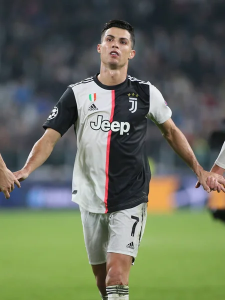 Cristiano Ronaldo Juventus Während Der Italienischen Serie Saison 2019 Italienisches — Stockfoto