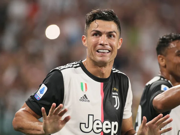Cristiano Ronaldo Juventus Juventus Italian Football Season 2019 Italian Serie — 스톡 사진