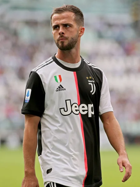 Miralem Pjanic Juventus Italian Football Serie Season 2019 Italian Serie — стокове фото