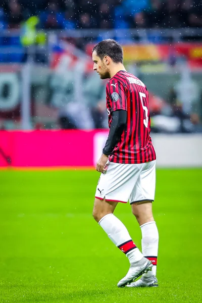 Giacomo Bonaventura Milan Alatt Olasz Futball Serie Szezon 2019 Milan — Stock Fotó