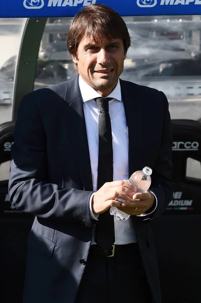 Antonio Conte Inter Durante Internazionale Serie Temporada 2019 Serie Italiana — Fotografia de Stock