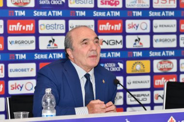 ACF Fiorentina İtalya Futbol Serisi sırasında rocco commisso (presidente fiorentina) Sezon 2019 / 20, İtalya Serie A futbol karşılaşması, Ocak 01 2020 - LPS / Lisa Guglielmi