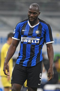 Romelu lukaku (inter) FC Internazionale İtalya Futbol Serisi 2019 / 20 sezonu, İtalya Serie A futbol maçı Milano 'da, 01 Ocak 2020 - LPS / Matteo Papini