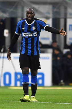 Romelu lukaku (inter) FC Internazionale İtalya Futbol Serisi 2019 / 20 sezonu, İtalya Serie A futbol maçı Milano 'da, 01 Ocak 2020 - LPS / Matteo Papini