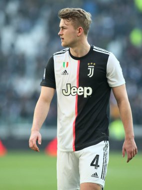 4 matthijs de ligt (juventus) Juventus FC İtalya futbolu Serie A Sezon 2019 / 20, İtalya Serie A futbol maçı, Torino, Ocak 01 2020 - LPS / Claudio Benedetto