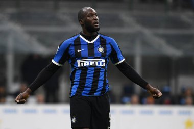 Romelu lukaku (inter) FC Internazionale İtalya Futbol Serisi 2019 / 20 sezonu, İtalya Serie A futbol maçı Milano 'da, 01 Ocak 2020 - LPS / Matteo Papini