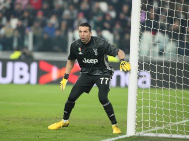 Juventus FC İtalya Futbol Serisi 2019 / 20 sezonunda 77 Gianluigi Buffon (juventus), İtalya Serie A futbol maçı, Torino 'da, Ocak 01 2020 - LPS / Claudio Benedetto