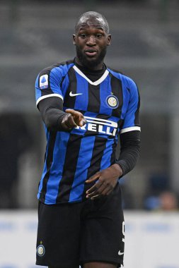 Romelu lukaku (inter) FC Internazionale İtalya Futbol Serisi 2019 / 20 sezonu, İtalya Serie A futbol maçı Milano 'da, 01 Ocak 2020 - LPS / Matteo Papini