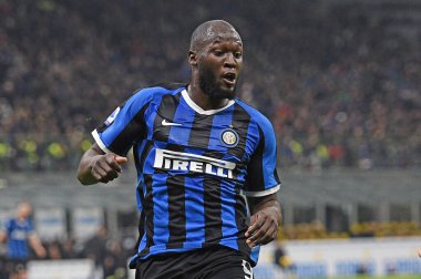Romelu lukaku (inter) FC Internazionale İtalya Futbol Serisi 2019 / 20 sezonu, İtalya Serie A futbol maçı Milano 'da, 01 Ocak 2020 - LPS / Matteo Papini