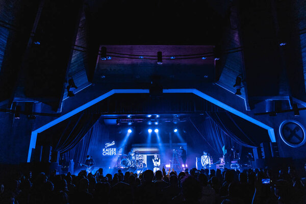 kaiser chief, ricky wilson during Kaiser Chief - Dusk Tour, Music Concert in Lagundo (BZ), February 09 2020 - LPS / Cesare Veronesi
