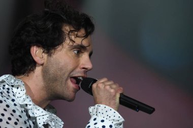 291119 - konçerto mika - bologna casalecchio - unipol arena - 2019 Mika turnesi sırasında foto michele nucci, Casalecchio di Reno 'daki Live Music Show (Bologna), 29 Kasım 2019 - LPS / Michele Nucci