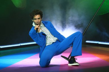 291119 - konçerto mika - bologna casalecchio - unipol arena - 2019 Mika turnesi sırasında foto michele nucci, Casalecchio di Reno 'daki Live Music Show (Bologna), 29 Kasım 2019 - LPS / Michele Nucci