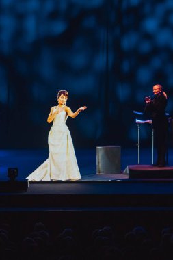 Maria Callas sırasında Maria Callas - Padova 'da Hologram Turu, Müzik Konseri, 15 Kasım 2019 - LPS / Pietro Rizzato