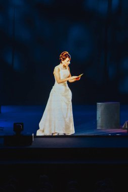 Maria Callas sırasında Maria Callas - Padova 'da Hologram Turu, Müzik Konseri, 15 Kasım 2019 - LPS / Pietro Rizzato