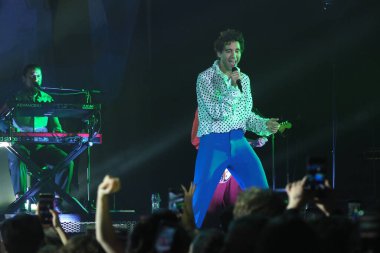 291119 - konçerto mika - bologna casalecchio - unipol arena - 2019 Mika turnesi sırasında foto michele nucci, Casalecchio di Reno 'daki Live Music Show (Bologna), 29 Kasım 2019 - LPS / Michele Nucci