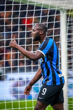 FC Internazionale takımından Romelu Lukaku İtalyan futbolu sezonu 2019 / 20 FC Internazionale - Fotoğraf: Fabrizio Carabelli / LM