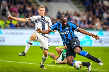 FC Internazionale takımından Romelu Lukaku İtalyan futbolu sezonu 2019 / 20 FC Internazionale - Fotoğraf: Fabrizio Carabelli / LM