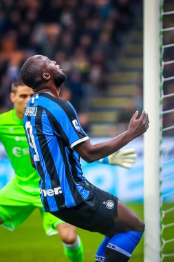 FC Internazionale takımından Romelu Lukaku İtalyan futbolu sezonu 2019 / 20 FC Internazionale - Fotoğraf: Fabrizio Carabelli / LM
