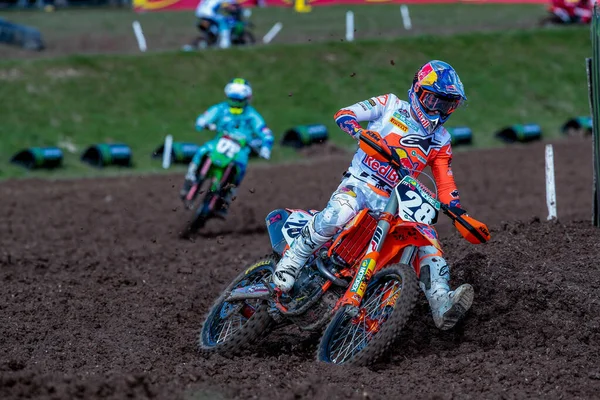 Tim Tom Vialle Fra Ktm Factory Racing Classe Mx2 Mxgp — стоковое фото