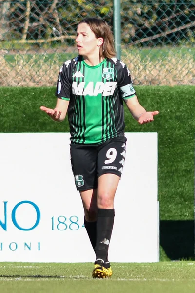 イタリア セリエA女子サッカーシーズン中のダニエラ サバティーノ サッスオーロ 2019 イタリア セリエA女子サッカー選手権イタリア 2020年1月1日 Lps Lisa — ストック写真