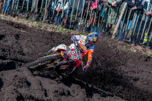 Jeffery Herlings Hol Ktm Factory Racing Classe Mxgp Mxgp Netherlands — Φωτογραφία Αρχείου