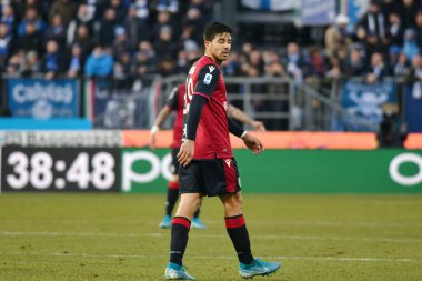 Giovanni simeone (cagliari) İtalya Serie A Futbol sezonu 2019 / 20, İtalya Serie A futbol maçı, Ocak 01 2020 - LPS / Alessio Tarpini