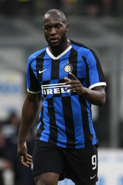 Romelu lukaku (inter) FC Internazionale İtalya Futbol Serisi 2019 / 20 sezonu, İtalya Serie A futbol maçı Milano 'da, 01 Ocak 2020 - LPS / Matteo Papini