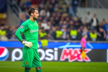2019 / 20 Şampiyonlar Ligi sezonunda Borussia Dortmund 'dan Roman Burki - Fotoğraf: Fabrizio Carabelli / LM