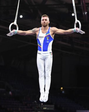 Marco Lodadio (ita) Artistik Jimnastik Dünya Şampiyonası, Stuttgart Jimnastik (ger), Ekim 04: 19 - LPS / Filippo Tomasi