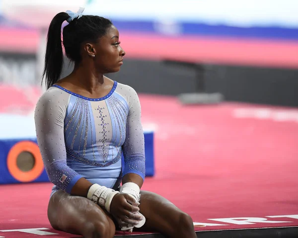 Simone biles (ABD) Artistik Jimnastik Dünya Şampiyonası, Stuttgart Jimnastik (ger), Ekim 04 2019 - LPS / Filippo Tomasi
