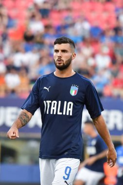 Patrick Cutrone İtalya 'da 21 Yaş Altı Millî Futbol Takımı, İtalya Futbol Takımı, 01 Ocak 2020 - LM / Lisa Guglielmi