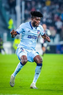 2019 / 20 Şampiyonlar Ligi sezonunda Atletico Madrid 'den Thomas Partey - Fotoğraf: Fabrizio Carabelli / LM