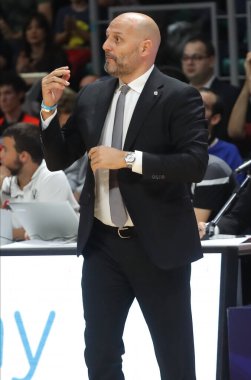 aleksandar djordjeviç, antrenör virtus segafredo bologna İtalyan Serie A Basketbol Şampiyonası 2019 / 20, İtalyan Basketbol Şampiyonası, Bologna, Ocak 01 2020 - LM / Michele Nucci