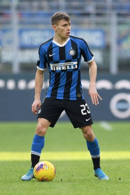 Nicolo Barella (inter) FC Internazionale Italya futbol sezonu 2019 / 20, İtalya Serie A futbol maçı Milano 'da, Ocak 01 2020 - LM / Matteo Papini