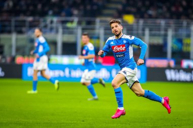 İtalyan futbol takımı Serie A 'nın 2019 / 20 sezonunda SSC Napoli' den Dries Mertens - Fotoğraf: Fabrizio Carabelli / LM