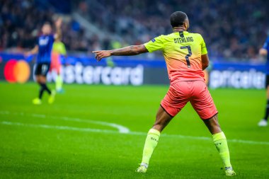 2019 / 20 Şampiyonlar Ligi sezonunda Manchester City 'den Raheem Sterling - Fotoğraf: Fabrizio Carabelli / LM