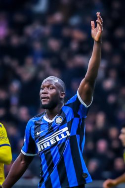 FC Internazionale takımından Romelu Lukaku İtalyan futbolu sezonu 2019 / 20 FC Internazionale - Fotoğraf: Fabrizio Carabelli / LM